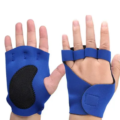 New 1 Pair Weight Lifting Training Gloves Women Men Fitness Sports Body Building Gymnastics Grips