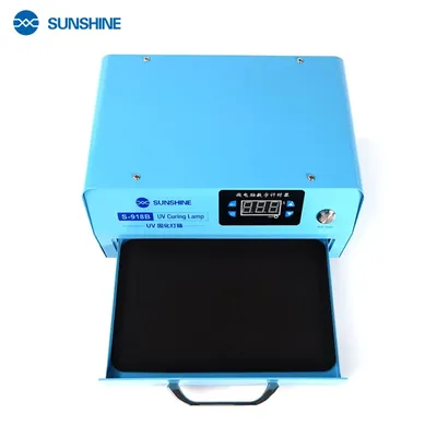 Sunshine S-918B UV curing light box for Mobile Phone Curved screen LCD OCA Glue,3D print,circuit