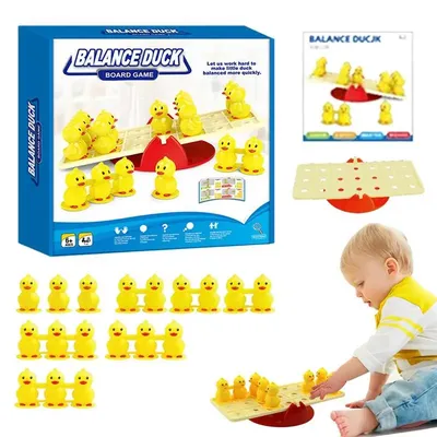 2 Players Balance Game Children Desktop Duck Balancing Game Fun Easy To Apply Creative Children