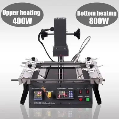 1250W IR6500 BGA Rework Station Kit Repair Heating Infrared Reballing Machine