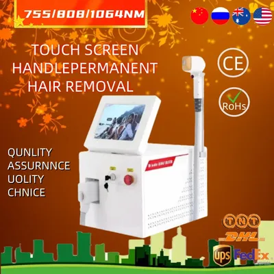 808nm Hair Removal Machine 2000W 755 808 1064nm Beauty Items Salon Rejuvenation Equipment