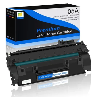 1/2/3/5/10PK High Yield 05A CE505A Toner Compatible for HP LaserJet P2035 P2035n P2055dn