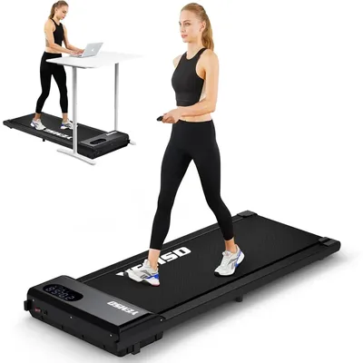 Walking Pad, Walking Pad Treadmill 330 lb Capacity, 3 in 1 Portable Under Desk Treadmill with Remote