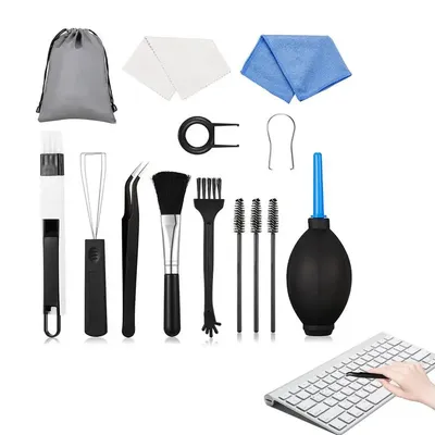 Keyboard Cleaning Set Multi-Funcational Computer Crevice Cleaning Kit Mechanical Keyboard Cleaning