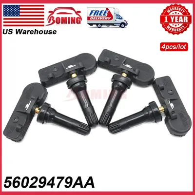 4PCS Car TPMS Tire Type Pressure Monitor Sensor 56029479AA For CHRYSLER 200 SEBRING DODGE AVENGER