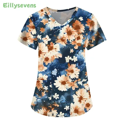 New Arrivals Clothes for Women Casual Loose T Shirts for Woman Fashion Women Working Uniform