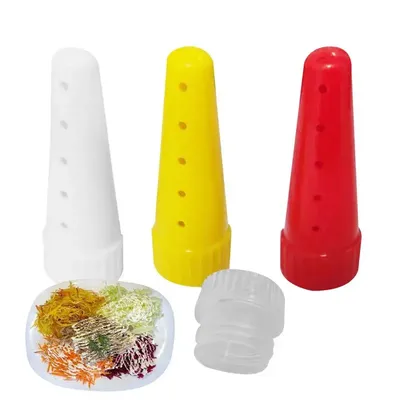 Sauce Bottle Salad Pour Spout With Multi-Hole Nozzle Dressing Bottle Dressing Bottle Mini Squeeze