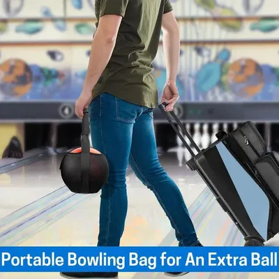 Bowling Bags Sturdy Bowling Tote Ball Holder With Handle Bowling Tote Bowling Ball Backpack Bowling