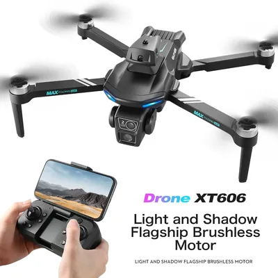 XT606 Drone Dual camera HD Obstacle Avoidance Brushless motor RC Helicopter Professional quadcopter