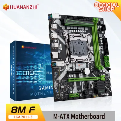 HUANANZHI X99 8M F LGA 2011-3 XEON X99 Motherboard support Intel E5 2640 2666 2670 2678 2696 V3 V4