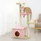 Multifunctional Cat House Cat Hammock Multi-Story Cat Tree House Pet Supplies Pet Scratch Toy Bantam