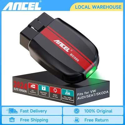 ANCEL BD500 Bluetooth OBD2 Scanner Car Code Reader Oil EPB ETC Reset Battery Test Auto Diagnostic