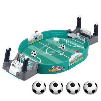 Table Soccer Game Desktop Football Mini Board Game Board Game Table Pinball Game Foosball For Adults