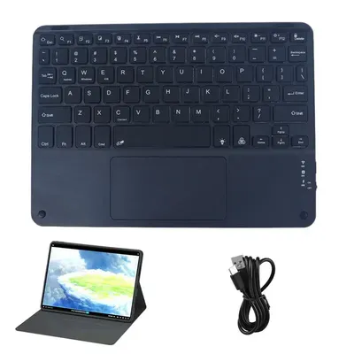 Tablet Keyboard Backlight Keyboard For Desktop Wireless Keyboard With Touchscreen Tablet Computer