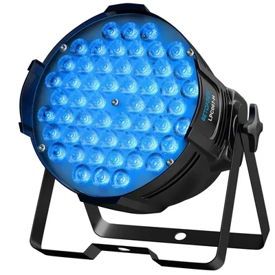 Big Dipper DJ Stage Lights 54x3W LED Par Lights Sound Actived DMX RGB Stage Uplights for Parties,