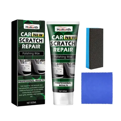 Homonth Car Scratch Polishing Cream Car Paint Scratch Repair Refurbishment Clean Paint Scratch