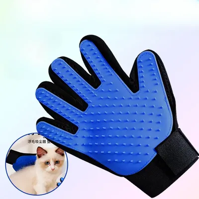 Cat gloves Pet Dog brush Cat Self Grooming shedding Glove Dog Bath Cat cleaning Supplies Pet Glove