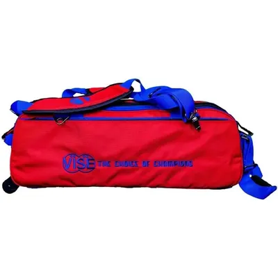 Clear Top 3 Ball Roller Bowling Bag