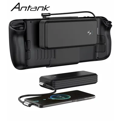 Antank Magnetic Power Bank For Steam Deck, 16000mAh 45W PD Fast Charging Battery Bank Detechable