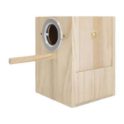 Wood Bird House Nest Birds Breeding Box Bird Parrot Breeding Decorative Cages Pet Accessories Home