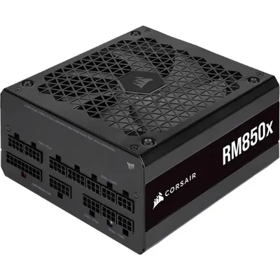 CORSAIR RM850x Fully Modular ATX Power Supply 80 PLUS Gold - Low-Noise Fan - Zero RPM Black