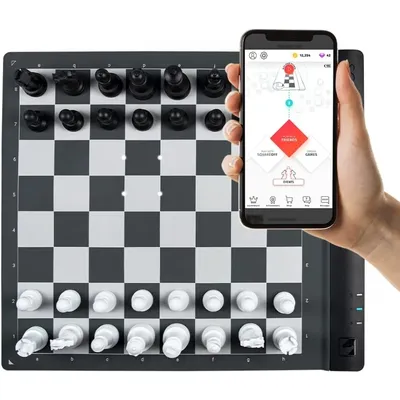 Electronic Chess Board for Adults & Kids | AI-Powered & Digital | Play Against AI or Friends