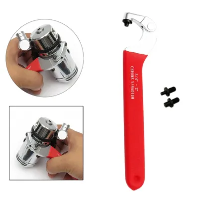 Adjustable Scuba Diving Spanner Wrench Maintenance Repair Service Tool Small Pin Carbon Steel