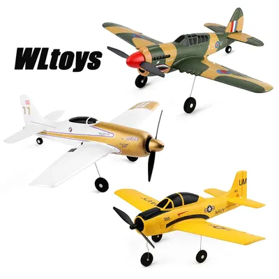 WLtoys A220 A210 A260 2.4G 4Ch 6G/3D Stunt Plane Six Axis RC Fighter RC Airplane Electric Glider