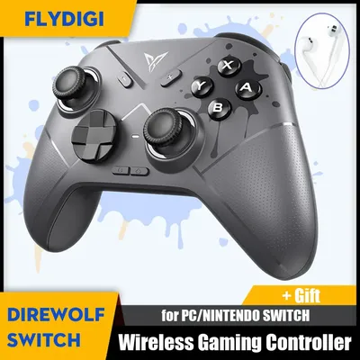 Flydigi Direwolf Switch Version Wireless Gaming Controller Bluetooth Gamepad Video Game Controller