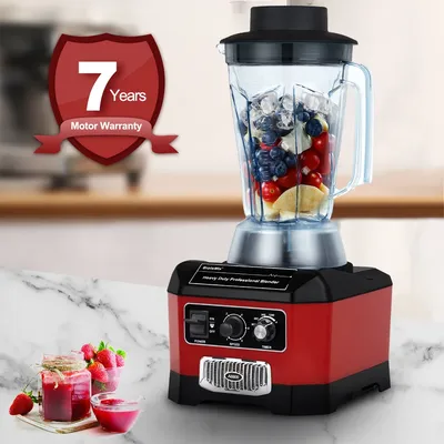 【7 Years Warranty】BPA Free Heavy Duty Professional Commercial Bar Blender Food Mixer Juicer Ice