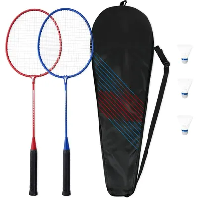 Sports Badminton Rackets - Lightweight Badminton Racket Set with 3 Shuttlecocks and Racquet Case -