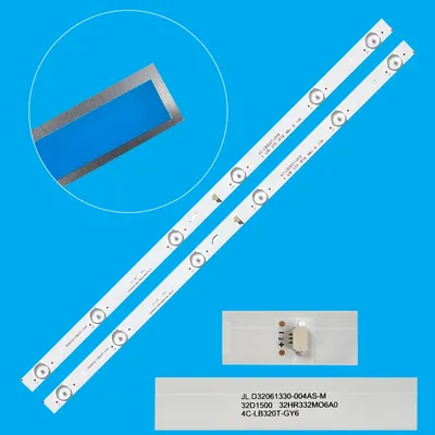 LED strips for THOMSON 32 TV T32D16DH 01B 32HR332M06A0 T32D16DH 01W JL.D32061330-004AS-M 4C LB320T