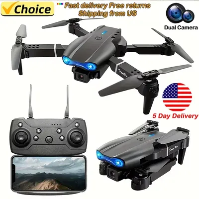 New E99Pro RC Drone 4K Professinal With 1080P Wide Angle HD Camera Foldable Helicopter WIFI FPV