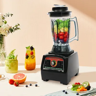 Large Capacity Juicer Blender 2.8KW Corrosion-Resistant Mixer for Making Vegetable Juices and