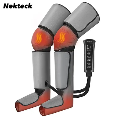 Nekteck Foot Air Pressure Leg Massager Promotes Blood Circulation Muscle Relaxation Shiatsu Airbag