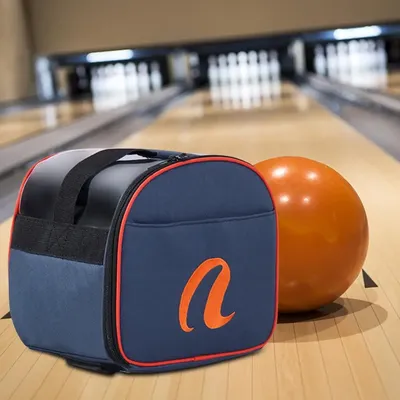 High Quality Bowling Ball Storage Bags Single Ball Tote Bag With Padded Ball Holder For Hand Carry