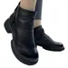 Leather Ankle Boots Versatile Leather Booties Plush Ankle Boots Outdoor Footwear Ankle Boots With