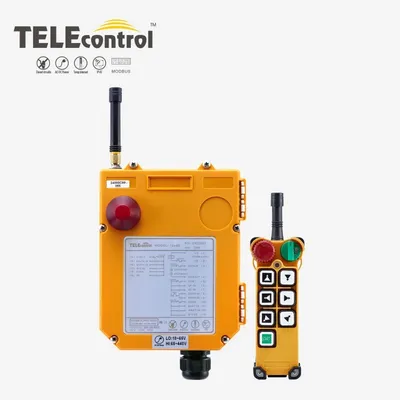 TELEcontrol UTING F24-6D Industrial Remote Control 6 Double Speed Buttons Switch ACDC18-440V Hoist