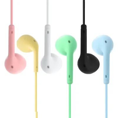 Universal 3.5mm Stereo In-Ear Headphones Sport Music Earbud Handfree Wired Headset Earphones with