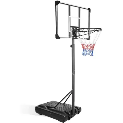 Dreamzon Basketball Hoop & Goal Basketball Stand Height Adjustable 6.2-8.5ft with 35.4Inch