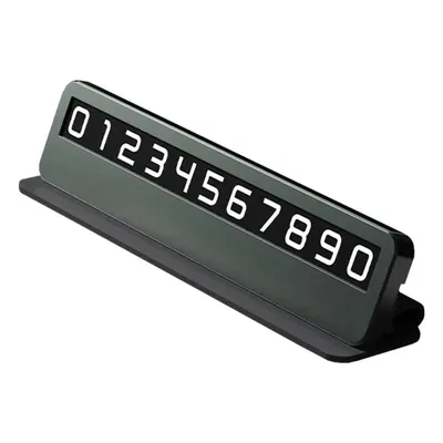 Car Parking Number Plate Phone Number Plate Portable Car Parking Phone Number Card For Cars Suvs