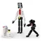 3-in-1 Skibidi Toilet Building Kit, Including Large Speakerman Cameraman and Toilet Man, Video Game