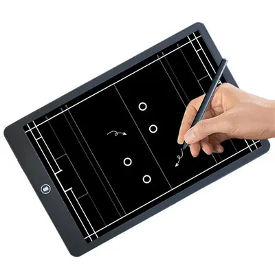 LCD Writing Tablet For Adults 16 Inches Soccer Tactics Board Basketball Coaching Board Soccer