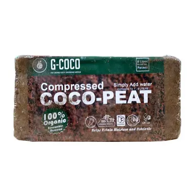 High Water Retention Coco Coir For Plants Organic Coco Fiber Compressed With Low EC And PH Balance