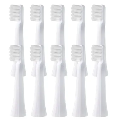 5-10pcs T100 Replacement Brush Heads for XIAOMI MIJIA Sonic Electric Toothbrush Vacuum DuPont Soft