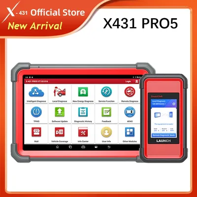 X-431 LAUNCH PRO5 SmartLink J2534 ECU Programming Car Diagnostic Tools OBD2 Scanner Diagnosis