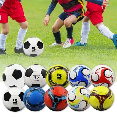 Kids Soccer Balls Kids Training Football Outdoor Playing PVC Football Machine-stitched School