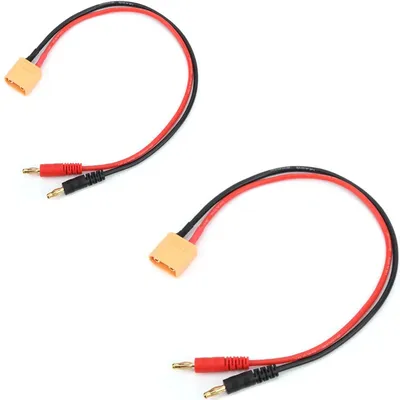 2PCS RC Cable XT90 Connector Charger Cable or Battery Lead for RC Car ,Plane Chargers with 14awg