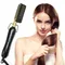 Hair Straightener Flat Irons Straightening Brush Hot Heating Comb Hair Straight Styler Corrugation