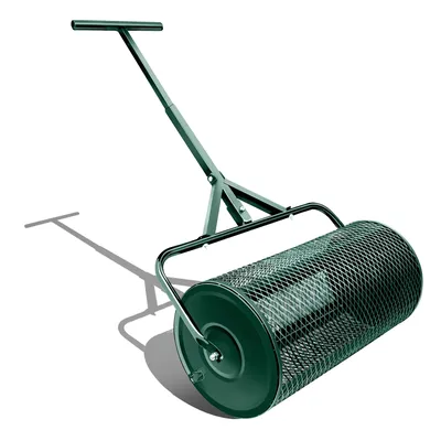 T shaped Fertilizer spreader Compost Spreader, Peat Moss Spreader, Metal Mesh Manure Spreader for